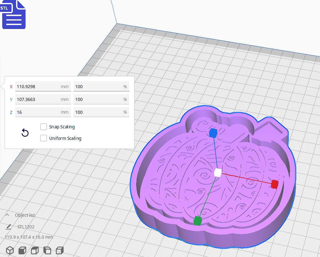 Pumpkin Silicone Mold Housing STL File - The Crafts and Glitter Shop