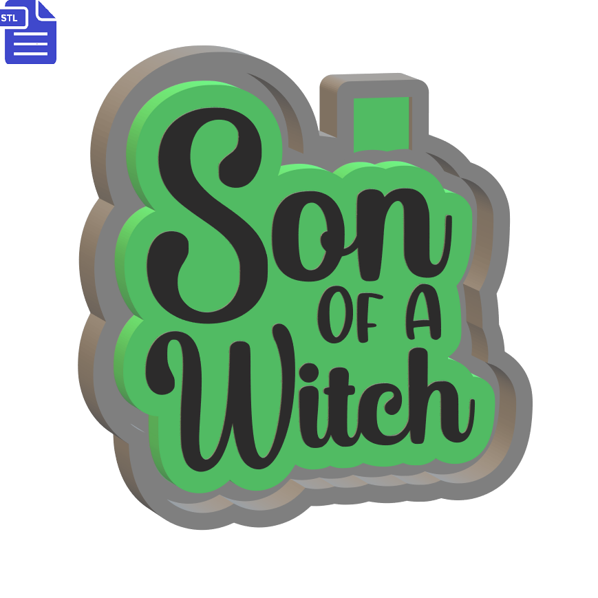 Son of a Witch Mold Housing STL File