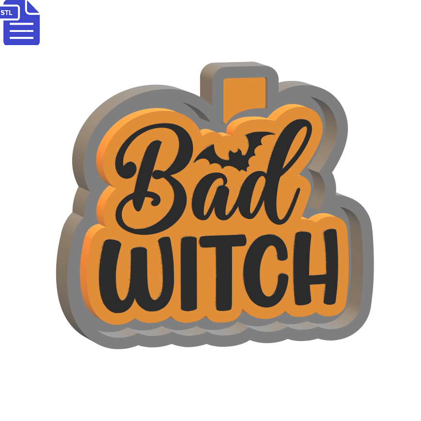 Bad Witch Mold Housing STL File - The Crafts and Glitter Shop