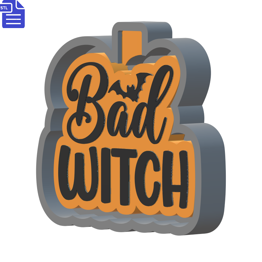 Bad Witch Mold Housing STL File - The Crafts and Glitter Shop