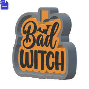 Bad Witch Mold Housing STL File