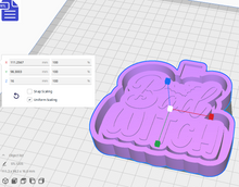 Load image into Gallery viewer, Bad Witch Mold Housing STL File