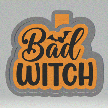 Bad Witch Mold Housing STL File - The Crafts and Glitter Shop