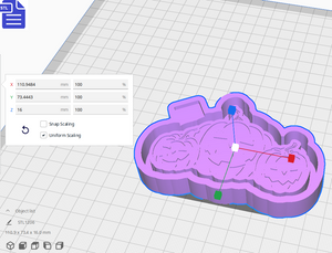 Evil Pumpkin Patch Mold Housing STL File