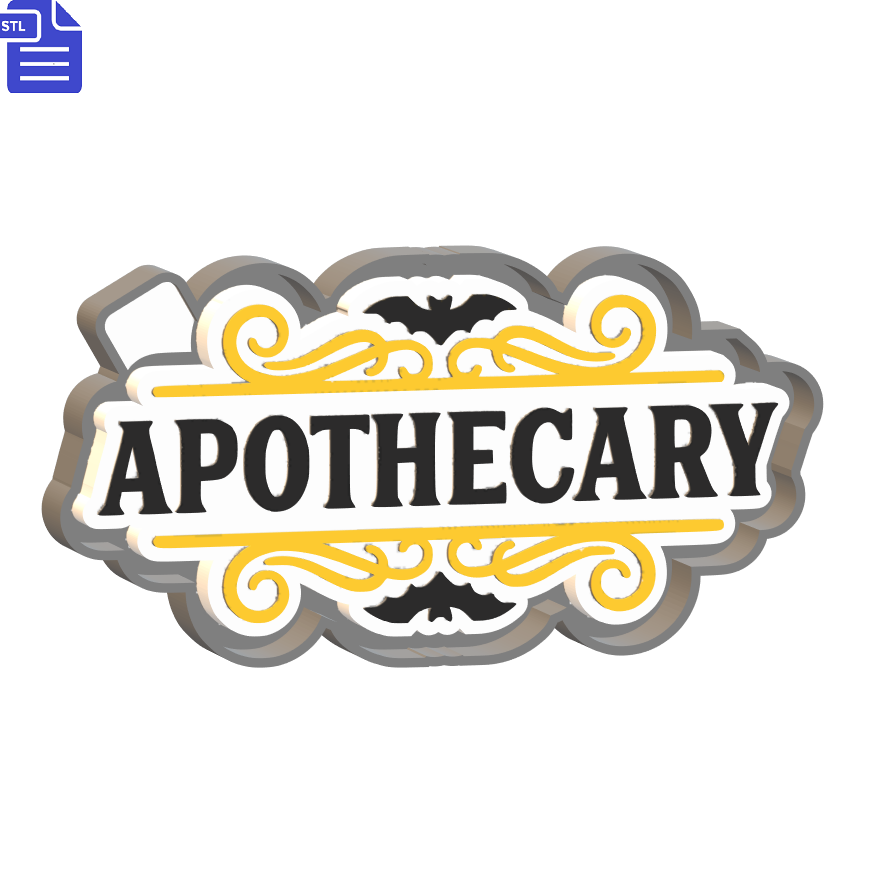Apothecary Mold Housing STL File - The Crafts and Glitter Shop