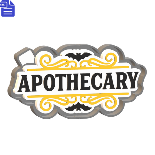 Apothecary Mold Housing STL File - The Crafts and Glitter Shop