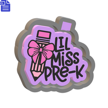 Load image into Gallery viewer, Lil Miss Pre-K Mold Housing STL File