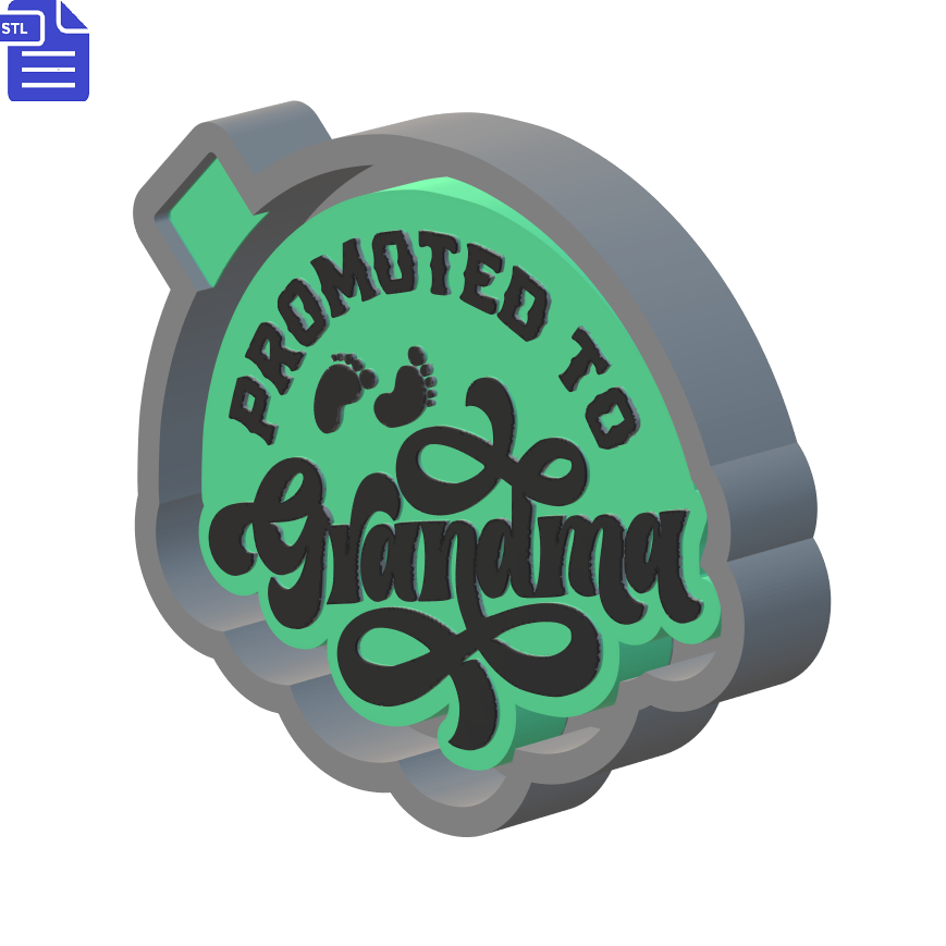 New Grandma Mold Housing STL File - The Crafts and Glitter Shop
