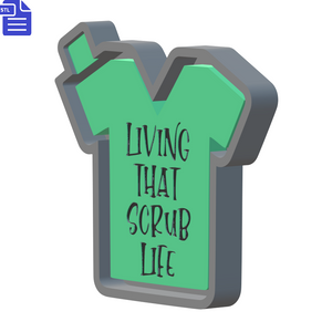 Scrub Life Mold Housing STL File