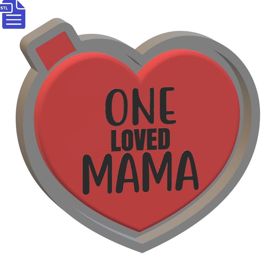 One Loved Mama Mold Housing STL File