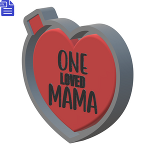 One Loved Mama Mold Housing STL File