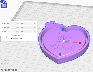 One Loved Mama Mold Housing STL File