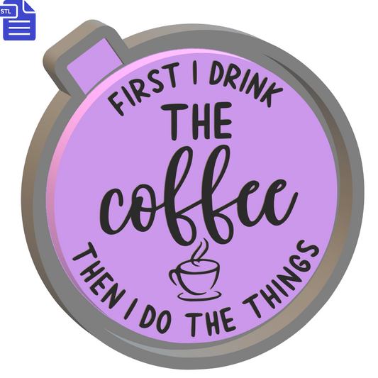 First Coffee Mold Housing STL File - The Crafts and Glitter Shop