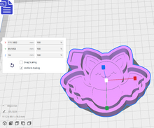 Load image into Gallery viewer, Cute Bat Mold Housing STL File