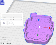 Load image into Gallery viewer, Less People More Cats Silicone Mold Housing STL File