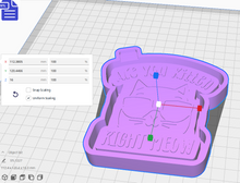 Load image into Gallery viewer, Are You Kitten Silicone Mold Housing STL File