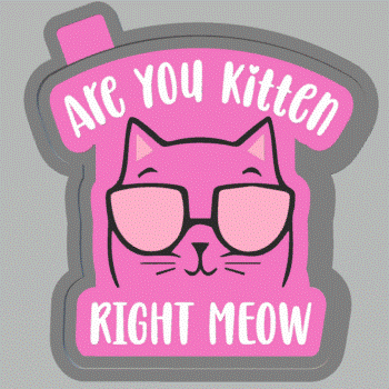 Are You Kitten Silicone Mold Housing STL File - The Crafts and Glitter Shop
