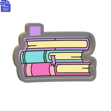 Load image into Gallery viewer, Stack of Books Silicone Mold Housing STL File