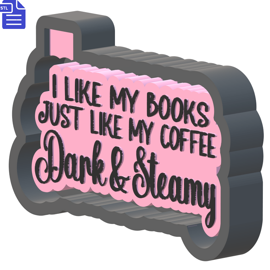 Dark & Steamy Silicone Mold Housing STL File - The Crafts and Glitter Shop