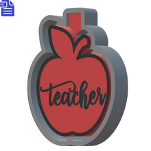 Load image into Gallery viewer, Teacher Silicone Mold Housing STL File