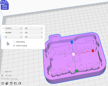 Load image into Gallery viewer, Dinglehopper Hair Silicone Mold Housing STL File