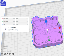 Load image into Gallery viewer, Sushi Silicone Mold Housing STL File