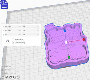 Sushi Silicone Mold Housing STL File