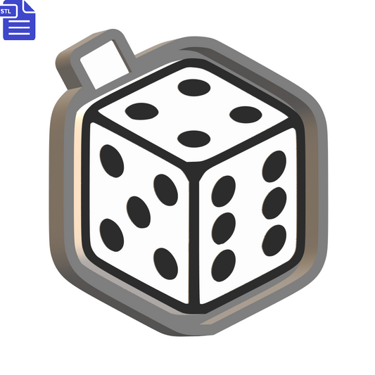 Dice Silicone Mold Housing STL File - The Crafts and Glitter Shop