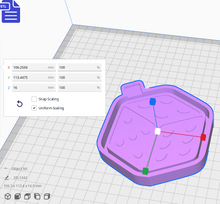 Load image into Gallery viewer, Dice Silicone Mold Housing STL File