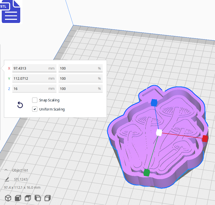 Mushrooms Silicone Mold Housing STL File - The Crafts and Glitter Shop