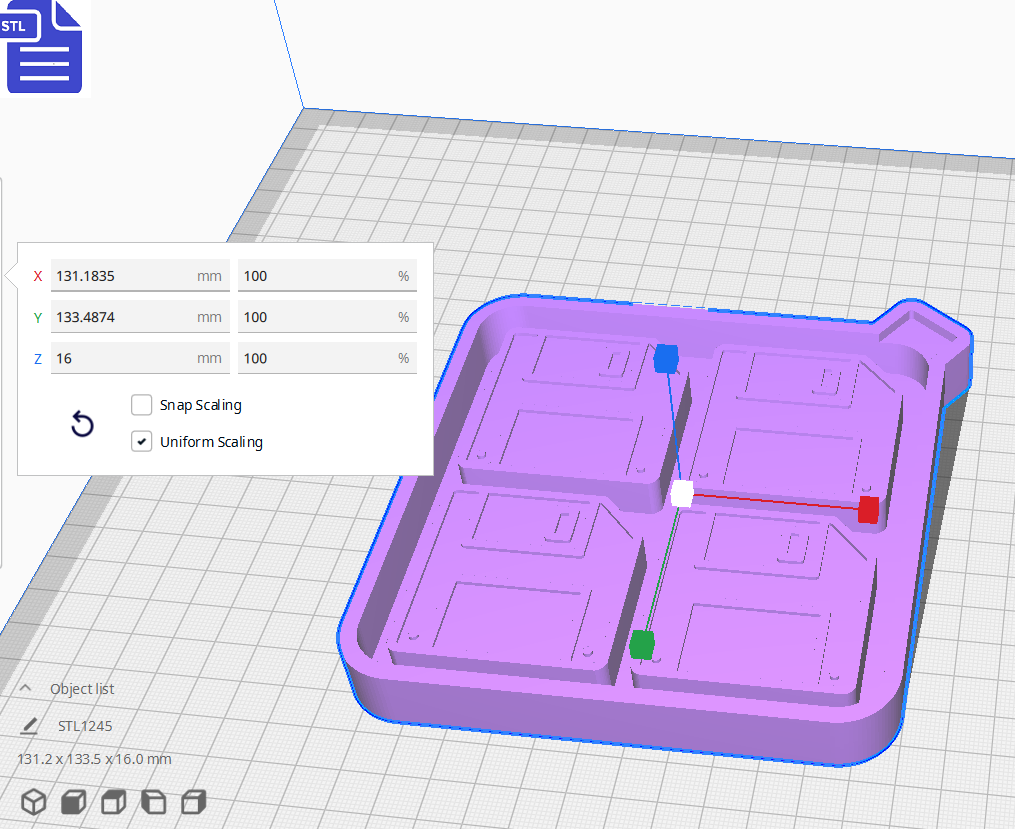 Floppy Disk Silicone Mold Housing STL File - The Crafts and Glitter Shop