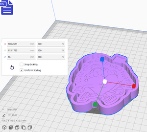 Spread Love Silicone Mold Housing STL File