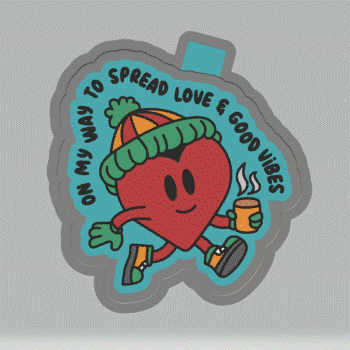 Spread Love Silicone Mold Housing STL File - The Crafts and Glitter Shop