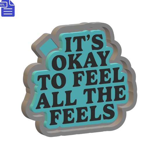 Feels Silicone Mold Housing STL File - The Crafts and Glitter Shop