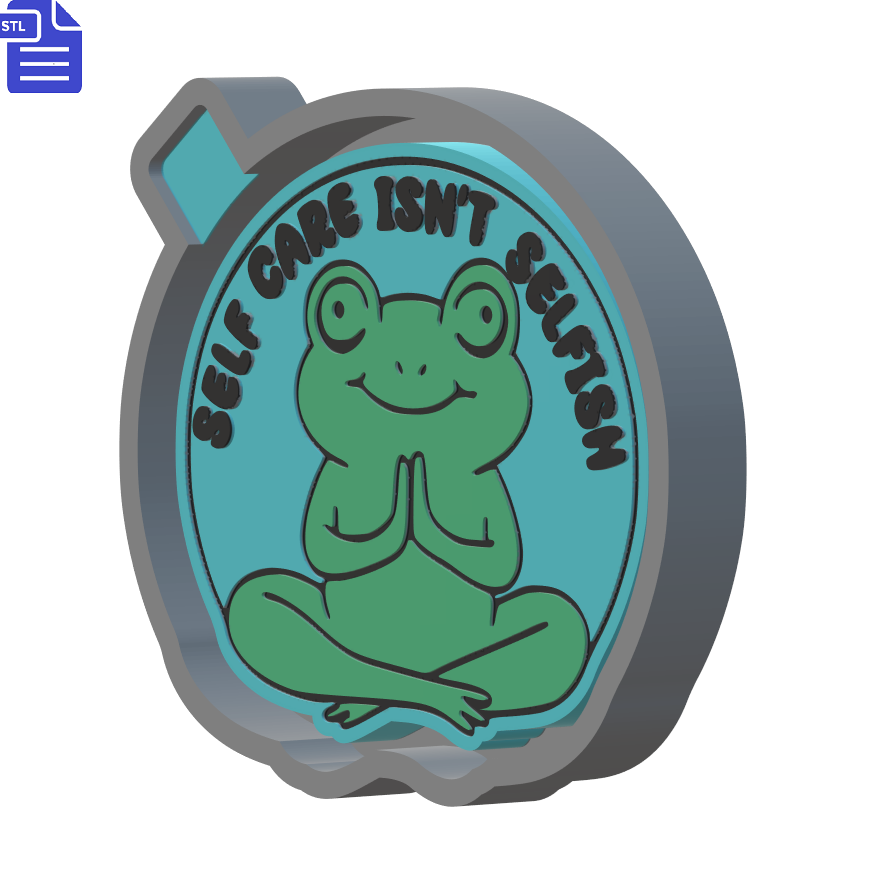Self Care Silicone Mold Housing STL File - The Crafts and Glitter Shop