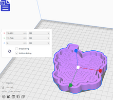 Load image into Gallery viewer, Halloween Mouse Silicone Mold Housing STL File