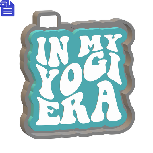 In My Yogi Era Silicone Mold Housing STL File - The Crafts and Glitter Shop