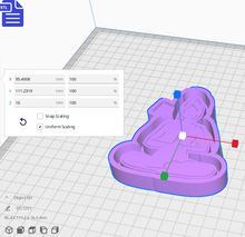 Load image into Gallery viewer, Yoga Girl Silicone Mold Housing STL File