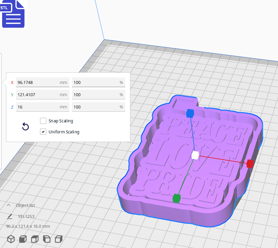 Pride Silicone Mold Housing STL File - The Crafts and Glitter Shop
