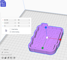 Load image into Gallery viewer, Pride Silicone Mold Housing STL File