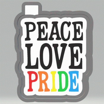 Pride Silicone Mold Housing STL File - The Crafts and Glitter Shop