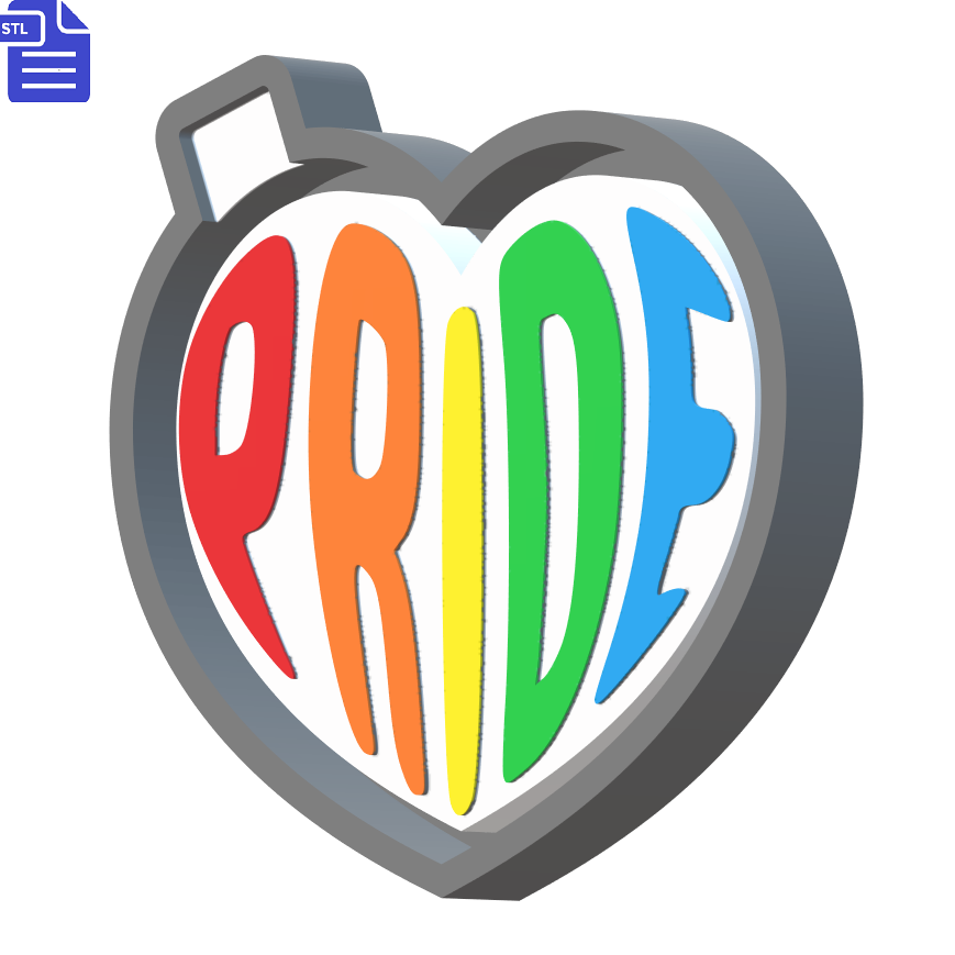 Pride Silicone Mold Housing STL File - The Crafts and Glitter Shop