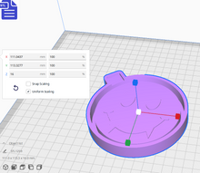 Load image into Gallery viewer, Vampire Smiley Silicone Mold Housing STL File