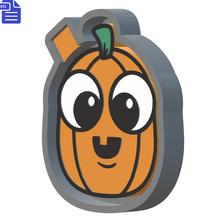 Load image into Gallery viewer, Cute Pumpkin Silicone Mold Housing STL File