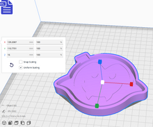 Load image into Gallery viewer, Vampire Smiley Silicone Mold Housing STL File