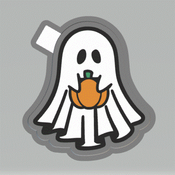 Ghost Silicone Mold Housing STL File - The Crafts and Glitter Shop