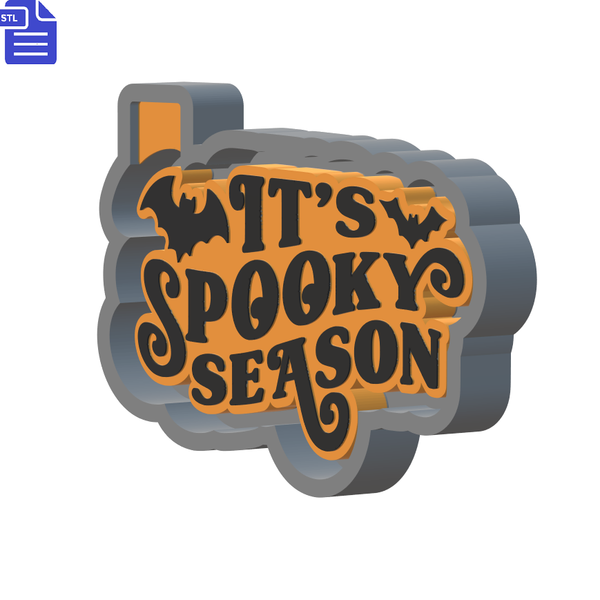 Spooky Season Silicone Mold Housing STL File - The Crafts and Glitter Shop