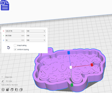 Load image into Gallery viewer, Spooky Season Silicone Mold Housing STL File