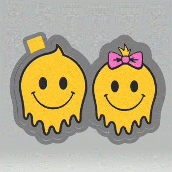 Melting Smiley Face Silicone Mold Housing STL File - The Crafts and Glitter Shop