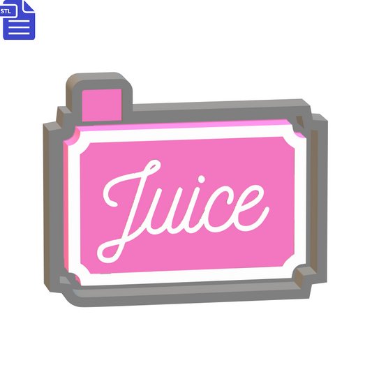 Juice Silicone Mold Housing STL File - The Crafts and Glitter Shop